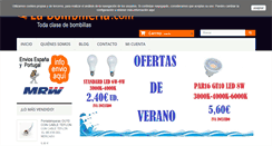 Desktop Screenshot of labombilleria.com